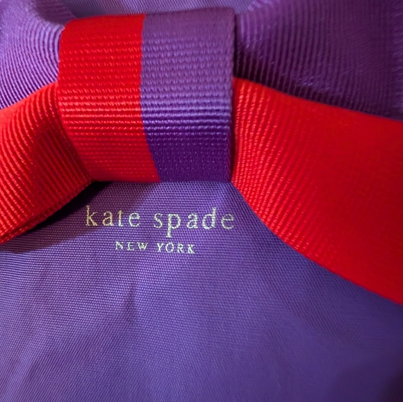 Kate Spade Purple and Red Tote Bag - Picture 9 of 9
